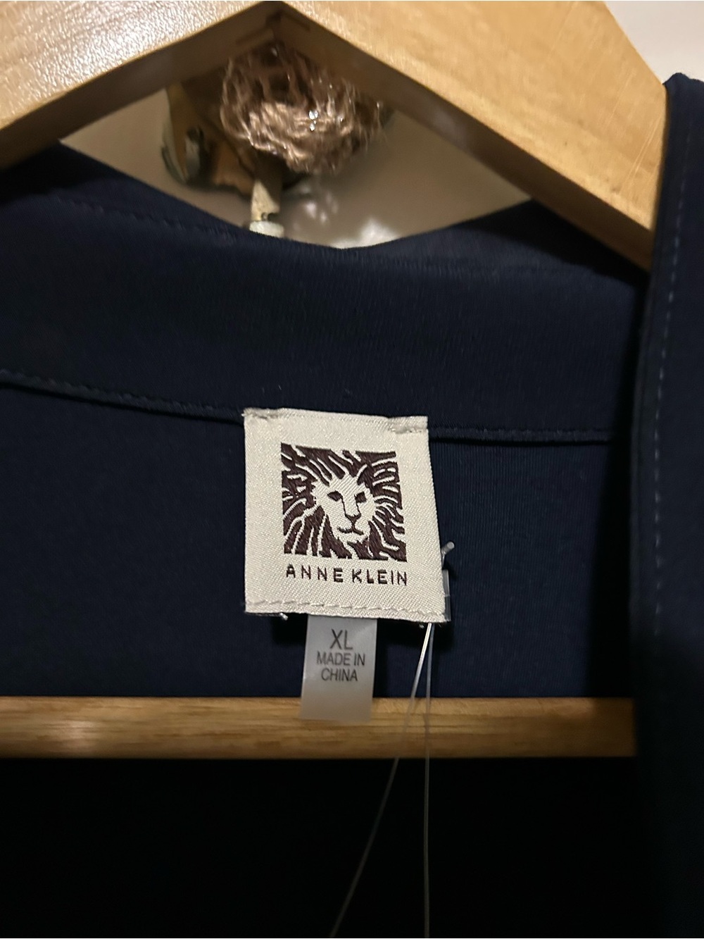 Anne Klein Navy Pullover NWT